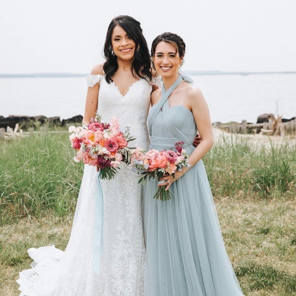 Rosalie Tulle Convertible Dress by Revelry - Picture 5 of 6